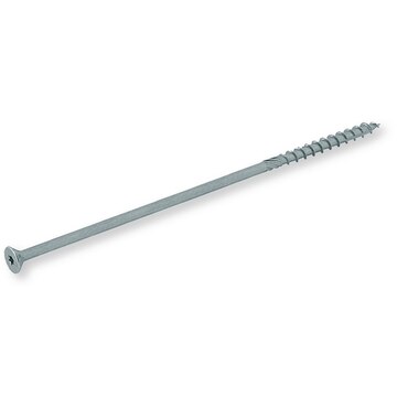 Tornillos para madera de construcción con cabeza avellanada